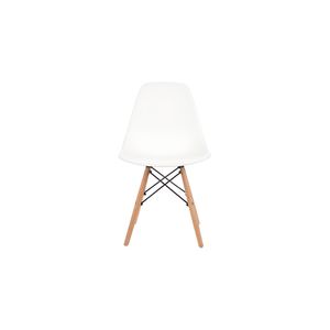 Set de 4 Sillas Eames color blanco