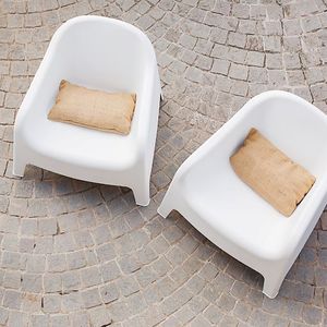 Set de 2 Sillones Skarpo color blanco