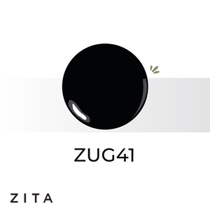 Esmalte Zita ZUG41 All The Way Black Ultra Gel 15ml