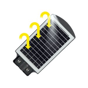 Reflector Luminaria con Panel Solar Exterior Novik LED 30 Control Remoto y Sensor Movimiento