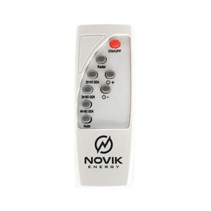 Reflector Luminaria con Panel Solar Exterior Novik LED 100 Control Remoto y Sensor Movimiento