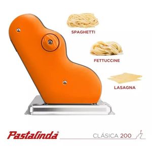 Maquina Elaboradora De Pasta Pastalinda Clasica  Original Naranja