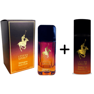 Combo Wellington Polo Club Legend Spirit 120ml + Desodorante 150ml