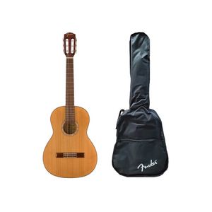 Guitarra Criolla Clasica FENDER FA-15N Cuerdas Nylon 3/4 Acabado Satinado Natural con Funda