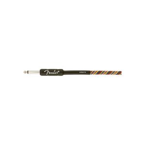 Cable Instrumento FENDER Festival Arco Iris 18,6ft  Conectores Niquelados 5.5mts