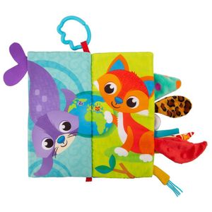 Juguete didáctico Playgro TAILS OF THE WORLD SENSORY BOOK Multicolor