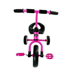 Triciclo Infantil Clásico Reforzado Rosa Macrobaby