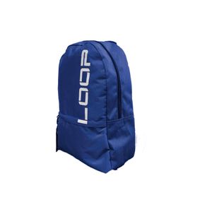 Mochila LOOP con Porta Notebook con Tiras Refractarias MO04 Azul