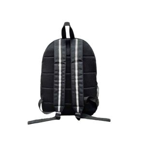 Mochila LOOP con Porta Notebook con Tiras Refractarias MO04 Negra