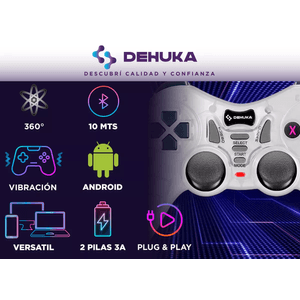 Joystick Compatible PC P3 P2 Inalambrico Dehuka