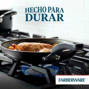 Baterías de Cocina Farberware Antiadherente 15 Piezas Gris