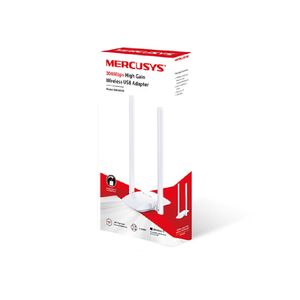 Adaptador Wi-Fi MERCUSYS MW300UH Doble Antena 2.4Ghz 300Mbps