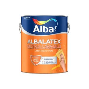 Albalatex Ultralavable latex interior blanco mate 1 L