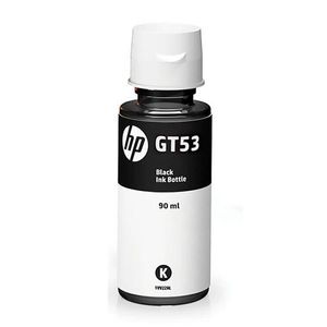 Botella de Tinta Hp Negra Gt53 Original (1W22al)