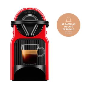 Cafetera de Capsulas Nespresso Inissia Red C40