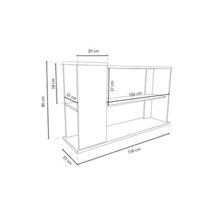 Mesa de Arrime Delos Boston Dl875/1Rt