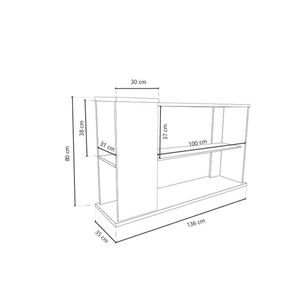 Mesa de Arrime Delos Boston Dl875fc