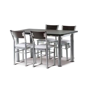 Juego de Comedor Aimaretti Mesa 1,50 + 4 Sillas Dakar