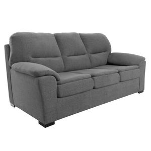 Sillon Fullconfort New York 3 Cuerpos Gris Oscuro