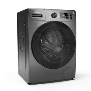 Lavarropas Automatico Whirlpool Wnq90as 9 Gris Oscuro