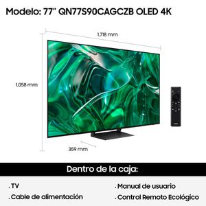 Smart Oled Tv Samsung 77" Oled 4K 3840 X 2160 Qn77s90cagczb