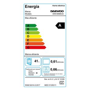 Horno Electrico Daewoo Dw-5094Ca (S)