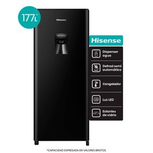 Heladera Un Frio Hisense Rl230wb4au Negro