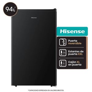 Heladera Bajo Mesada Hisense Rs-12Drb Negro