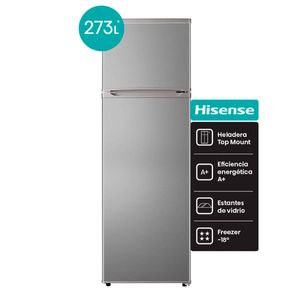 Heladera con Freezer Hisense Rd-35Drs Gris