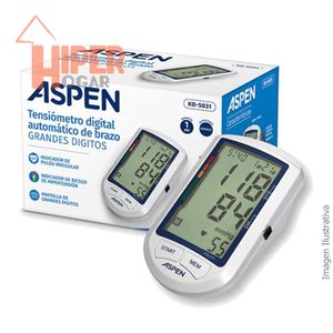 Tensiómetro Digital Automático de Brazo con Dígitos Grandes - ASPEN KD5031