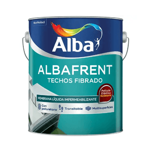 Albafrent techos fibrado impermeabilizante blanco 20 kg