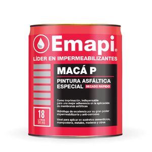 Pintura asfaltica secado rapido 18lt