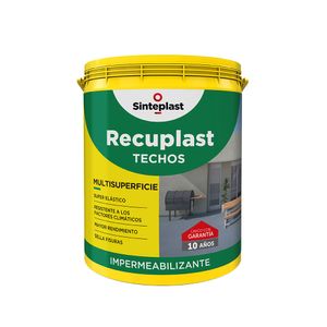 Recuplast impermeabilizante para techos blanco 20 l