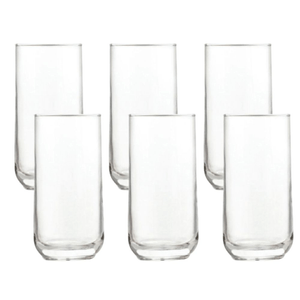 Set X6 Vasos Trago Largo 472 Ml De Vidrio Koba - Crisa