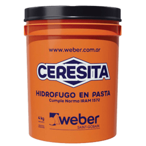 Ceresita Weber Hidrófugo en pasta 4 kg