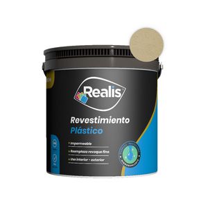 Revestimiento plastico texturado llana fino beige 30 kg