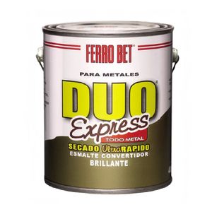 Ferro/duo convertidor y esmalte express gris 4 l