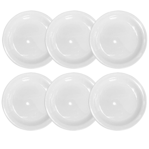 Set Platos Playos X 6 - 25 Cm Gastronomica - Oxford