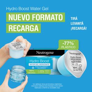 Kit Hidratante Facial Hydro Boost: Crema + Refill