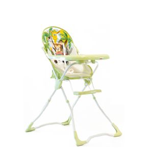 Silla de Comer Bebesit 6200 Plegable  verde Apoyapie