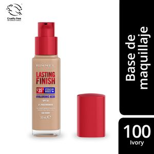 Base Rimmel Lasting Finish 100 Ivory