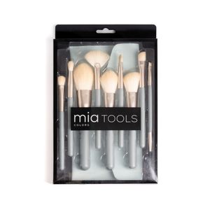 Kit De Brochas Para Maquillaje Con Estuche