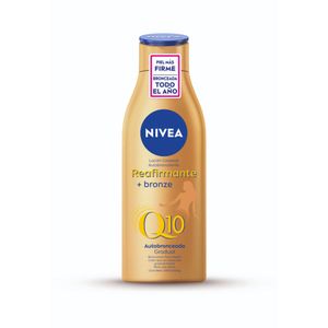 Loción Corporal Nivea Autobronceante Reafirmante Q10 Bronze 400Gr