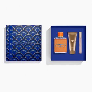 Set Perfume Carolina Herrera CH Pasión Men EDP 100 ml + Shower Gel + Travel Size