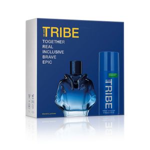 Set Perfume Benetton We Are Tribe EDT 90 ml + DEO