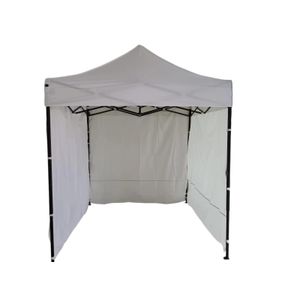 Gazebo Polyester C/ 3 Laterales 2x2 Auto Armable + Kit