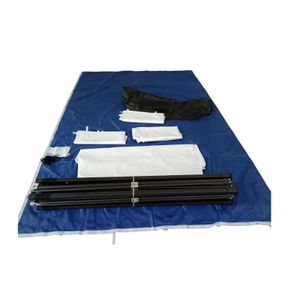 Gazebo Polyester C/ 3 Laterales 2x2 Auto Armable + Kit