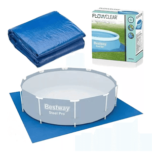 Piso Protector Para Piletas Fast Set y Estructurales 305 Cm Bestway Flowclear