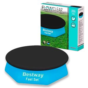 Cubre Piletas Inflable Bestway Flowclear Fast Set 2.44 Mts