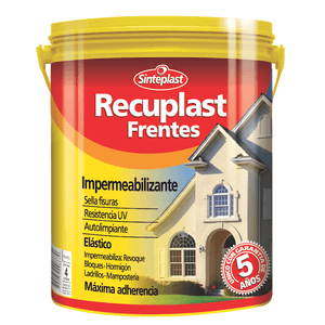 Recuplast Impermeable Frentes Blanco 4 l